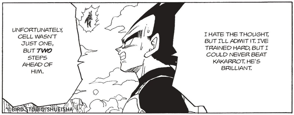 DB_official_en's tweet photo. Who's the true genius, Kakarot or Vegeta?

#DragonBallOfficial #dragonball https://t.co/jgi7p3wEn2