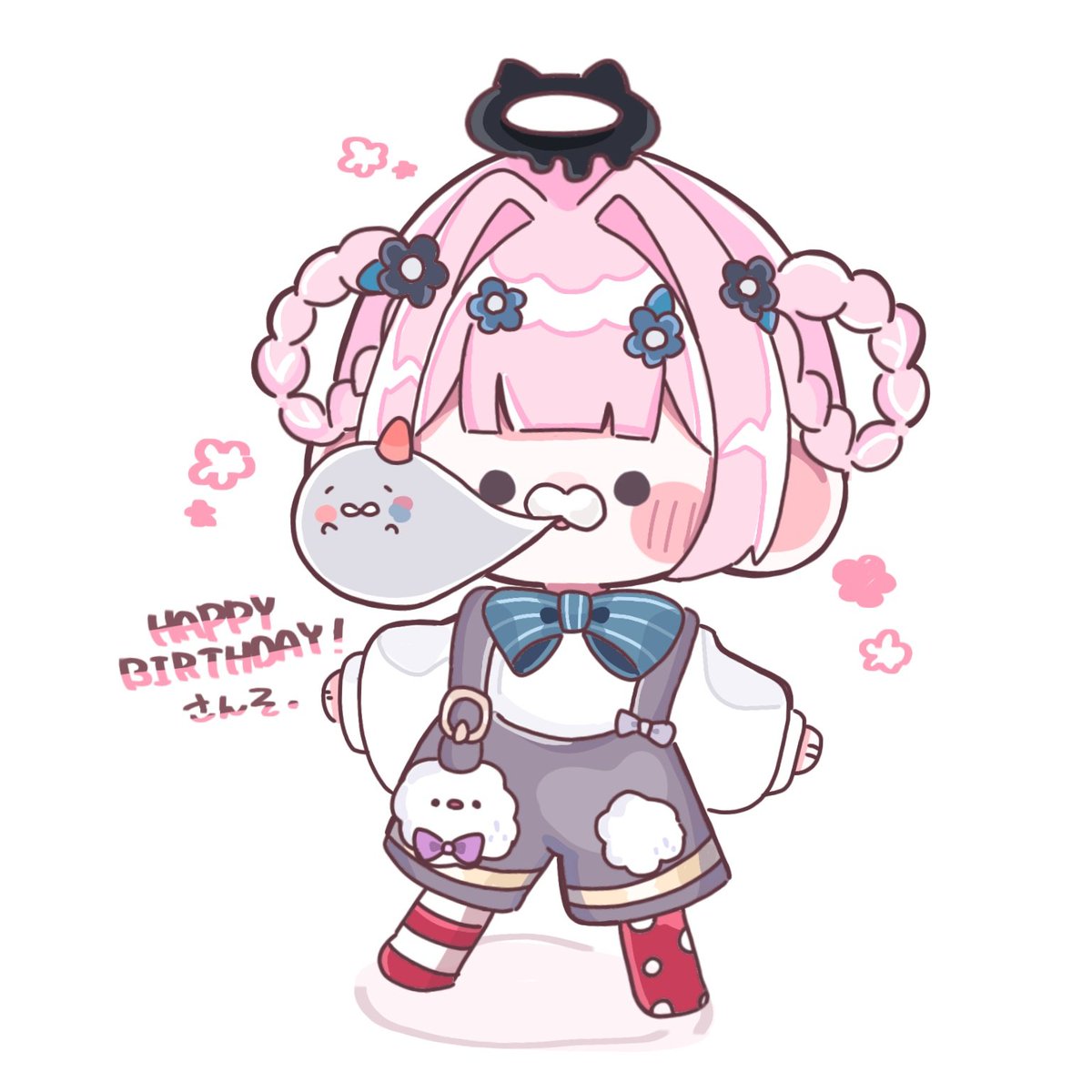sa_p0nn's tweet photo. さんそちお誕生日おめでとう🎂💗
時間なくてあんまり上手く描けなくてごめんよ🥲🙏🏻
少しでも喜んでくれたら嬉しい🫶🏻
これからもよろしくね~(*´˘`*) https://t.co/Kc2dVwo82R