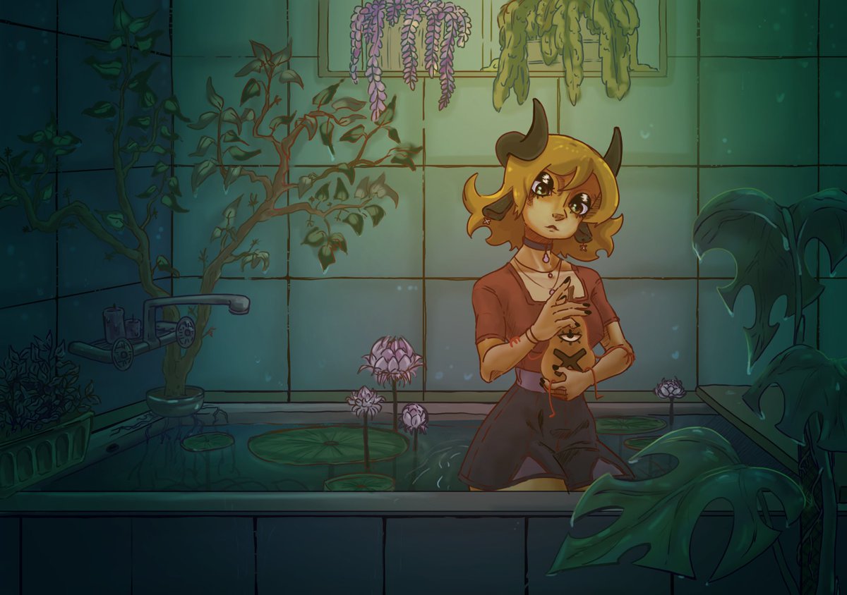 Захотілося чуть чуть фонів і атмосфери поробити 

#украрт #ocart