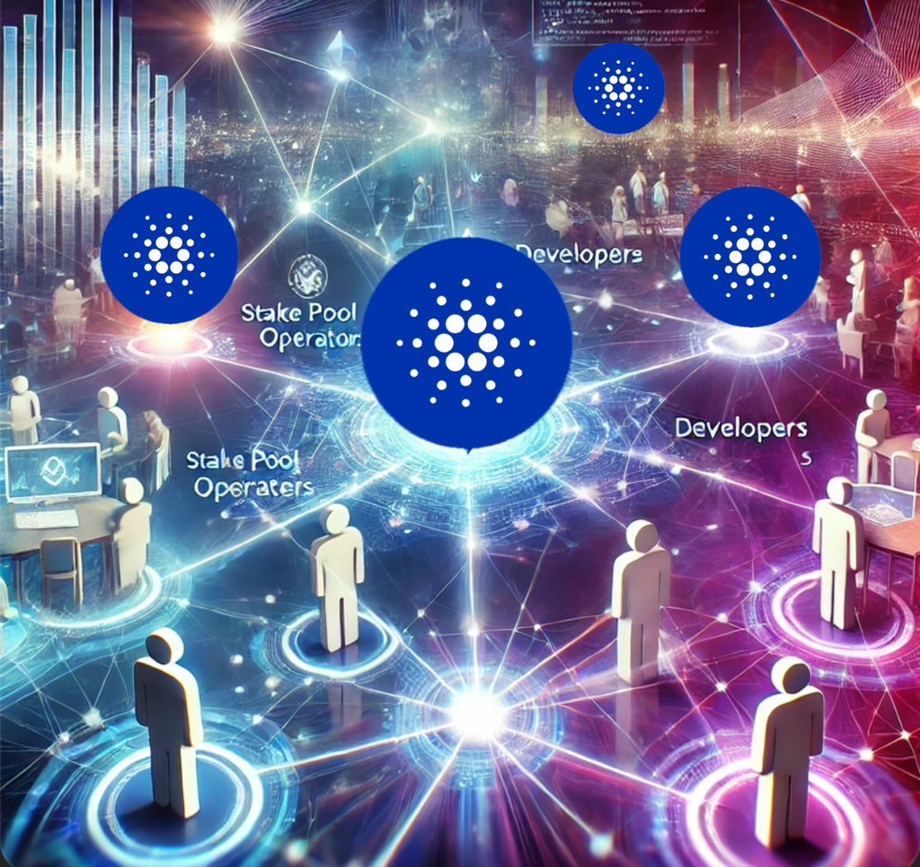 EmilyyPool's tweet image. The only other ecosystems genuinely comparable to Cardano are those with a decentralized network of thousands of stake pool operators competing for delegations, developers actively seeking funding, and governance participants engaging the community for votes. That's the…