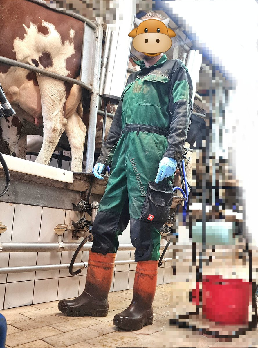 biker_farmboy's tweet photo. It's milking time 😝😉

#gayfarmer #gayboy #milking #Workers #dirtyclothes #dunlopboots #strauss https://t.co/Qk0esdtttC
