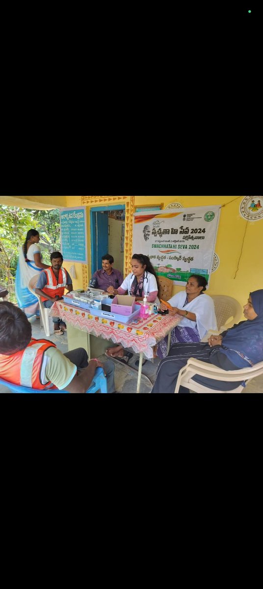 GabbetaHwc's tweet image. Safai MITHRA #HealthcheckuptoGpstaff @CHFW_NHMTG @MoHFW_INDIA @TelanganaCMO @TelanganaHealth