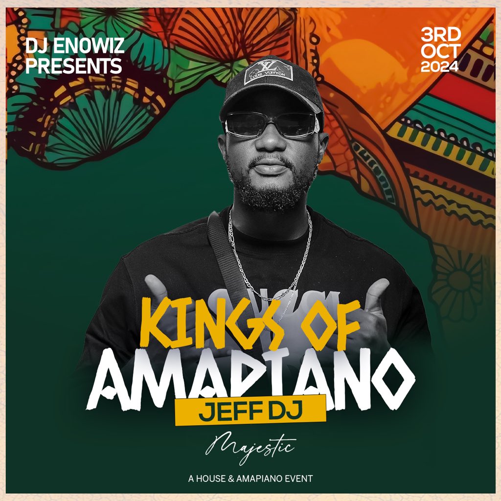ExDada🫶🏿 (@exdada01) on Twitter photo Mode: Sultry Synths | Paino Melodies🎹
Sounds by : <a href="/JeffDJtheguy/">Jeffdj TheGuy</a>
🗓️/ 3rd October
📍/ Majestic
#MbraKingsOfAmapiano Mode: Sultry Synths | Paino Melodies🎹
Sounds by : <a href="/JeffDJtheguy/">Jeffdj TheGuy</a>
🗓️/ 3rd October
📍/ Majestic
#MbraKingsOfAmapiano