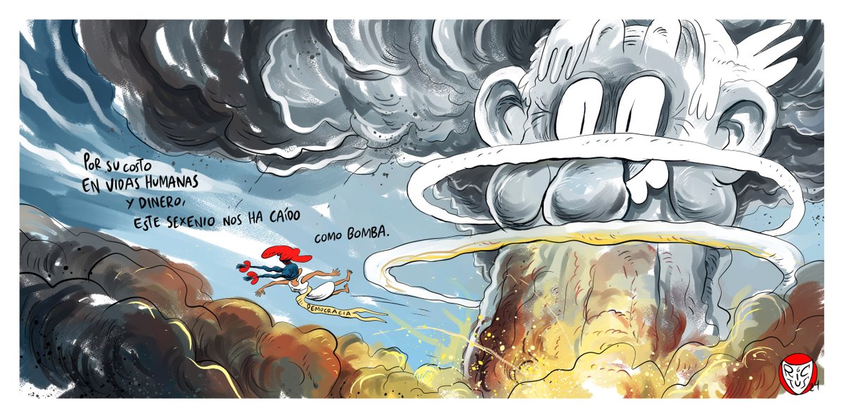 monerorictus's tweet photo. "Como bomba" Cartón publicado en @ElFinanciero_Mx https://t.co/0pqkogtPCG