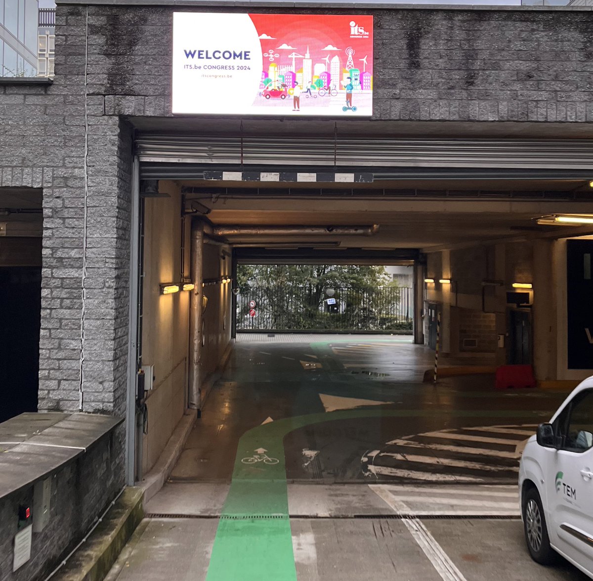 "You have a great product, I would like to deploy it to monitor traffic volumes in our city. Based on long-term measurements, we can evaluate effects of traffic measures and make adjustments where necessary." 
One of the talks at the ITS.be congress  😊