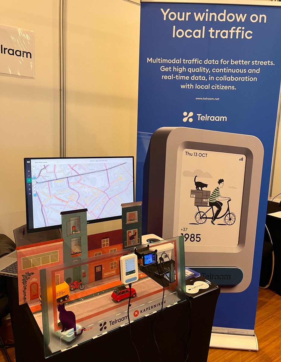 TelraamTelraam's tweet photo. "You have a great product, I would like to deploy it to monitor traffic volumes in our city. Based on long-term measurements, we can evaluate effects of traffic measures and make adjustments where necessary." 
One of the talks at the https://t.co/B1SMmaHkdp congress  😊 https://t.co/6AKybCj4HR