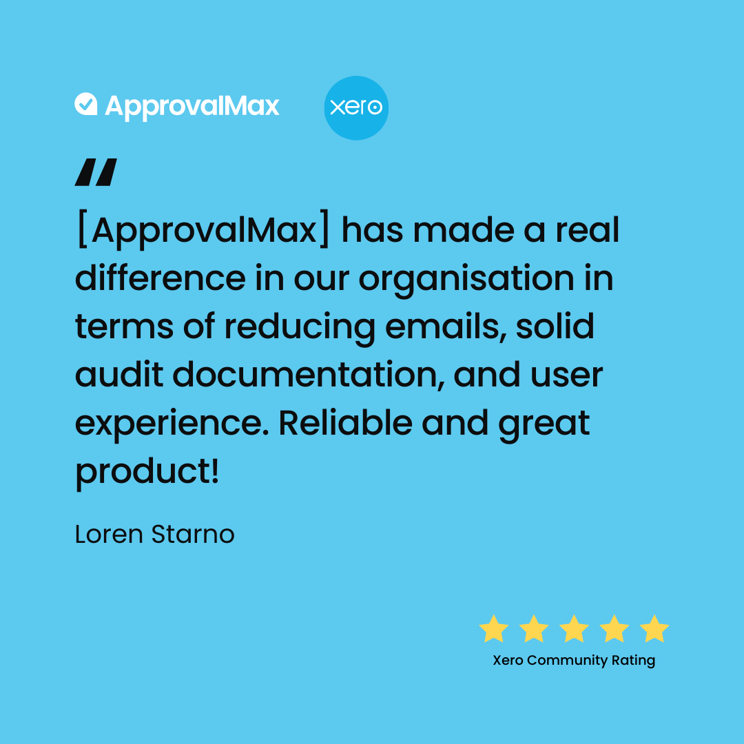 ApprovalMax tweet media