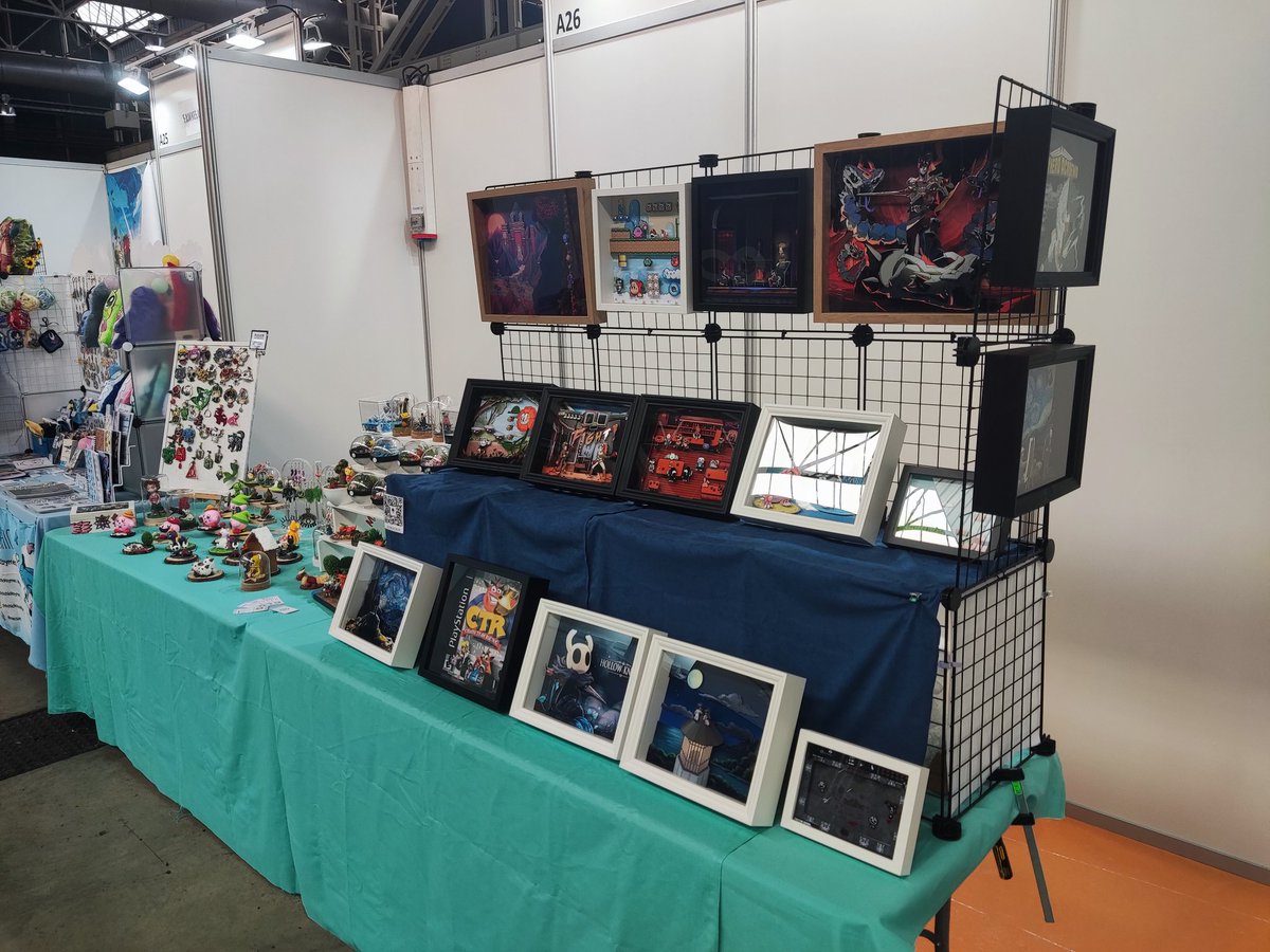 Yoswiko's tweet image. Pues ya estamos por aquí en la @IndieDevDay comparte para que la gente de Barcelona no se lo pierda 😉