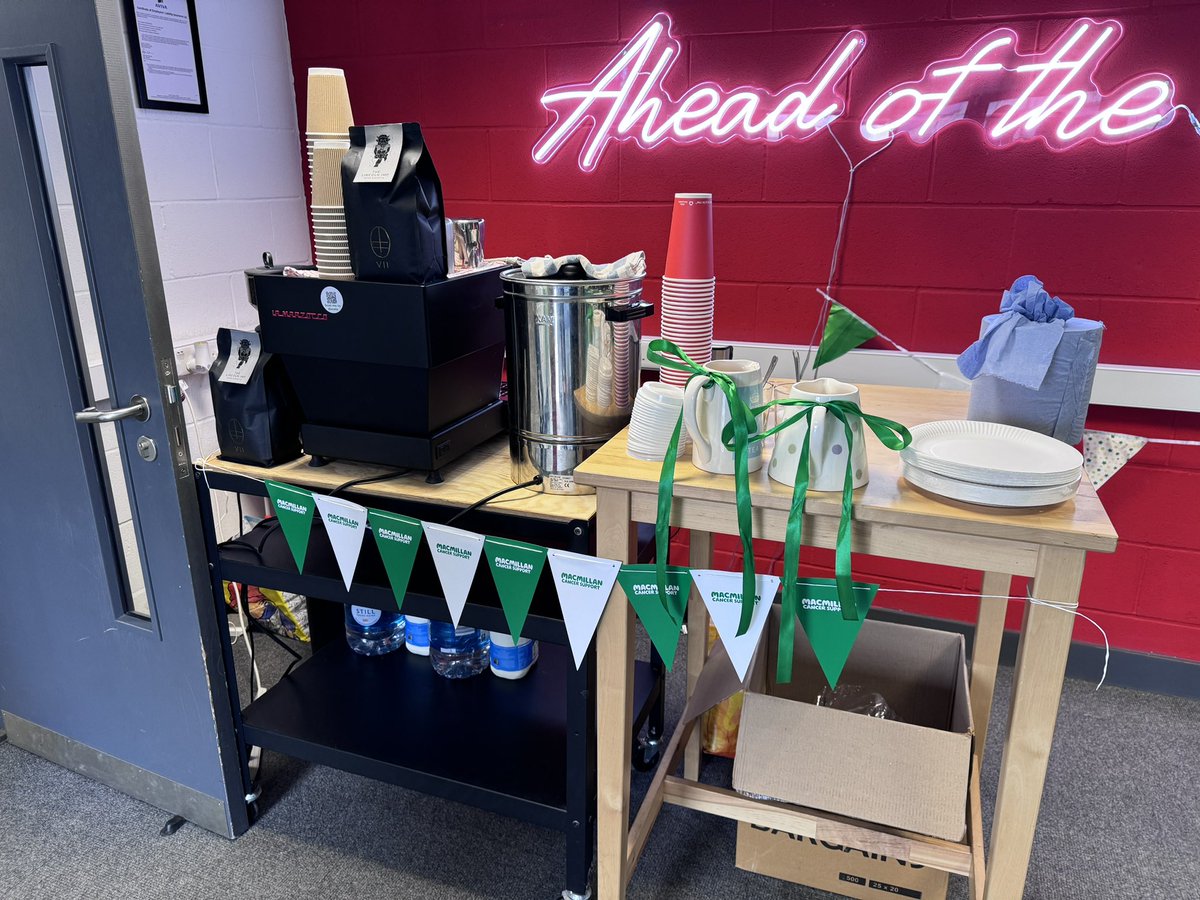 LaserRedWeb's tweet image. Our coffee morning for @macmillancancer and in memory of our colleague Paul Holloway has started!

Please donate online: donate.justgiving.com/fundraising/cm…