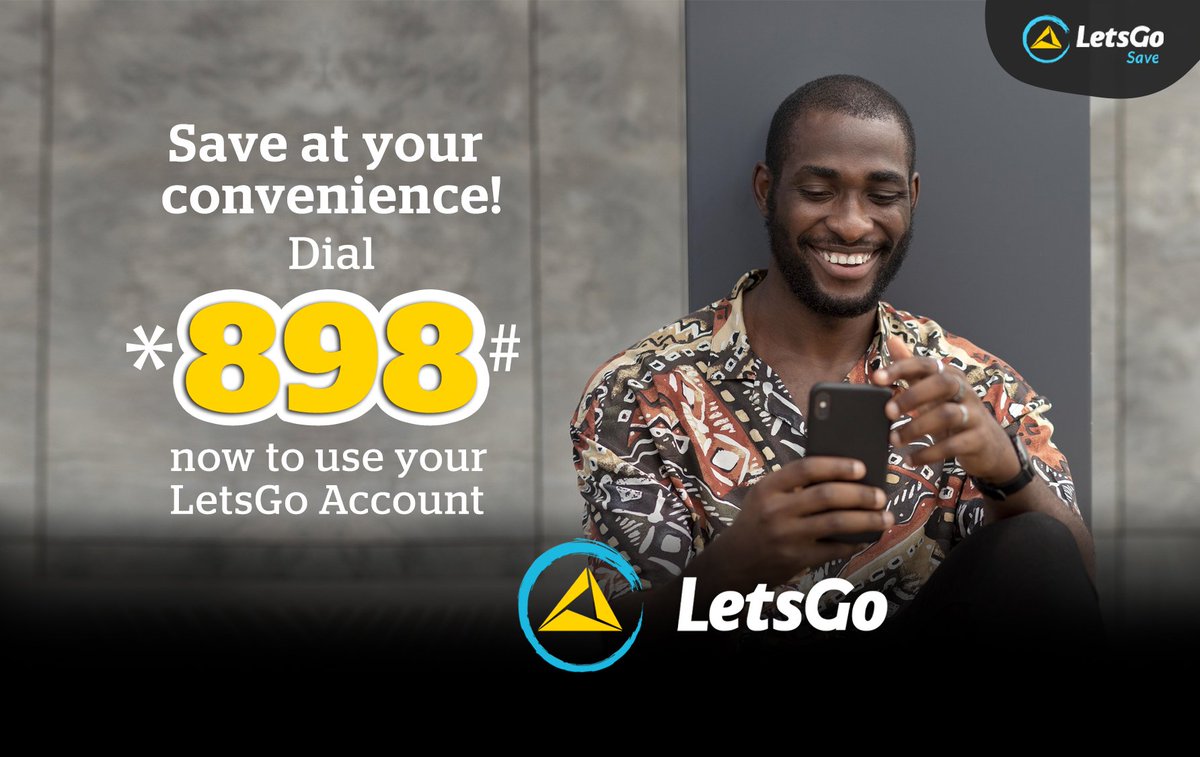 LetshegoGhana's tweet photo. We don't just offer you a convenient way of saving! The LetsGo account is a digital account that allows you to do even more on the Go.
Ready to save? Dial *898# ANYWHERE, ANYTIME!
#Savings #ImprovingLives #LetsGo898 #LstshegoGhana https://t.co/xUTqDgmVhc