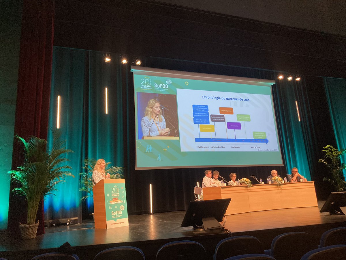 SoFOG (@sofog_officiel) on Twitter photo On termine cette première plénière avec la présentation du Dr Emilie Cayssials, hématologue, au <a href="/CHU_de_Poitiers/">CHU de Poitiers</a> sur les CAR-T cells #CongrésSOFOG2024 #SOFOG2024 On termine cette première plénière avec la présentation du Dr Emilie Cayssials, hématologue, au <a href="/CHU_de_Poitiers/">CHU de Poitiers</a> sur les CAR-T cells #CongrésSOFOG2024 #SOFOG2024