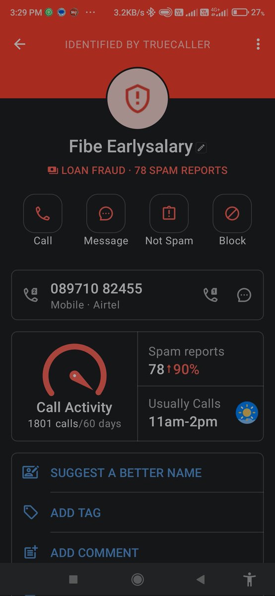 FayazAhmed178's tweet photo. @FibeIndia @RBI @RBIsays @FinMinIndia @Sohanbhai111 
Dear fibe 
 Fayaz ahmed 
Loan id 1444396833
I have one loan from fibe ru authorised to agent abusing again and again take action on this person please stop this illegal activity please RBI take action this nbfc https://t.co/JnDiQuMuO5