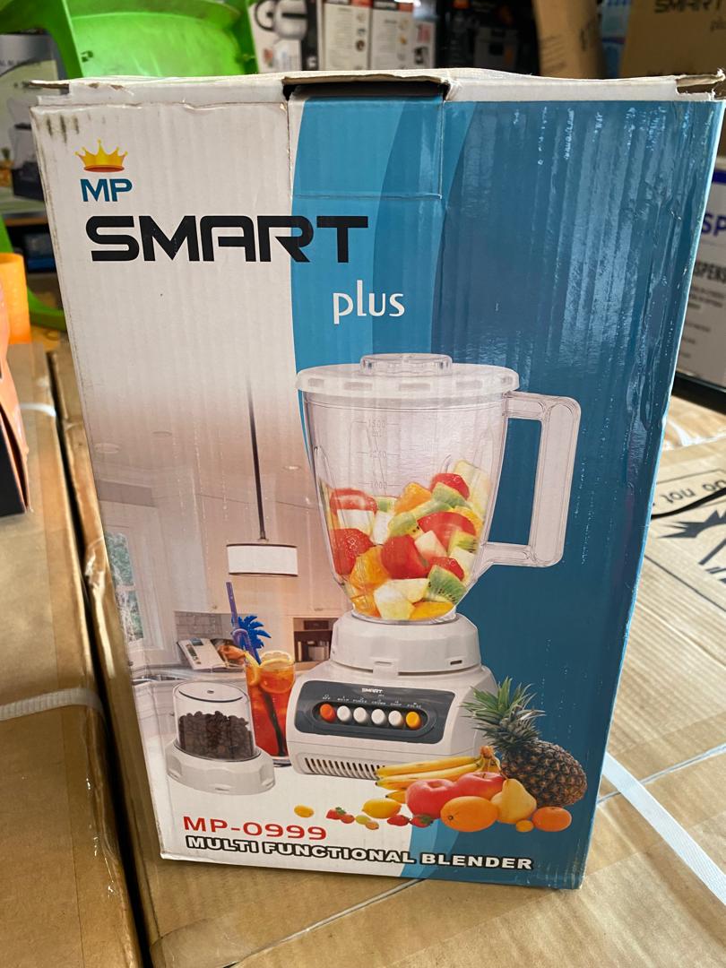 DombeloShopping's tweet image. Blend and grind like a pro with the SmartPlus MP-0999 Powerful 2 In 1 Multifunctional Blender – White! 

Perfect for all your kitchen needs and Business.

Available at Musisi Complex or online at dombelo.com.

 #SmartPlusBlender #MultifunctionalBlender #Dombelo