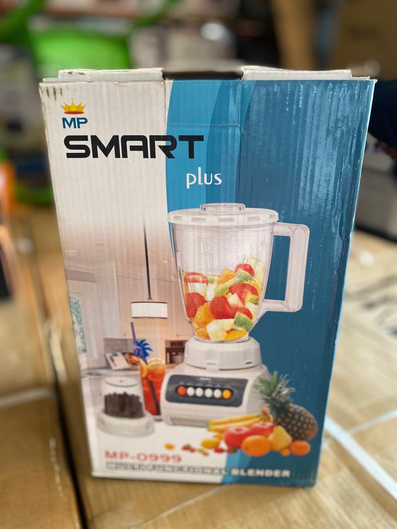 DombeloShopping's tweet image. Blend and grind like a pro with the SmartPlus MP-0999 Powerful 2 In 1 Multifunctional Blender – White! 

Perfect for all your kitchen needs and Business.

Available at Musisi Complex or online at dombelo.com.

 #SmartPlusBlender #MultifunctionalBlender #Dombelo