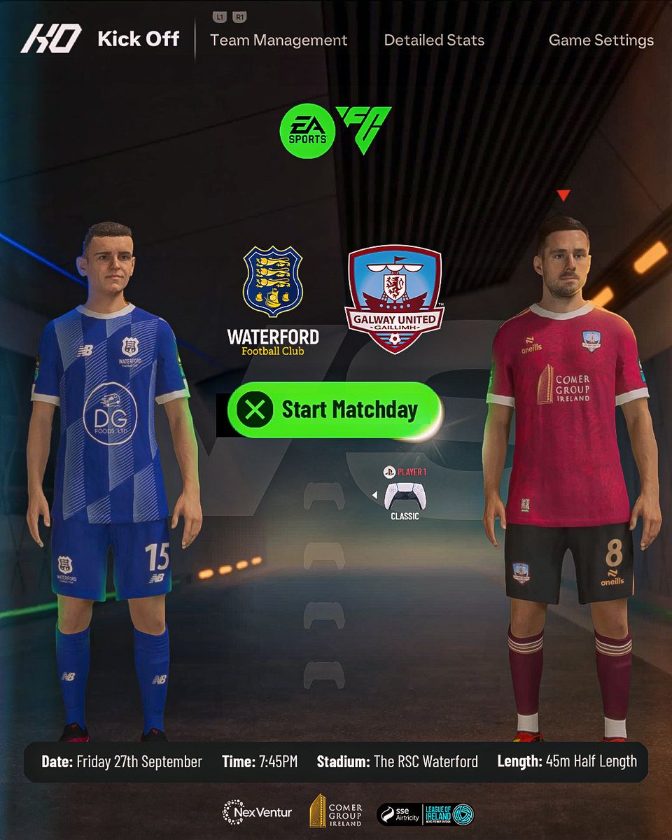 Paul Mladjenovic (@paulmlad_design) on Twitter photo Made an <a href="/EASPORTSFC/">EA SPORTS FC</a> themed matchday graphic for <a href="/GalwayUnitedFC/">Gaillimh Aontaithe π±π»</a> the day that's in it π¨
A combination of in game screenshots and edited elements all combined together. Bring on the game later! π«‘ Made an <a href="/EASPORTSFC/">EA SPORTS FC</a> themed matchday graphic for <a href="/GalwayUnitedFC/">Gaillimh Aontaithe π±π»</a> the day that's in it π¨
A combination of in game screenshots and edited elements all combined together. Bring on the game later! π«‘