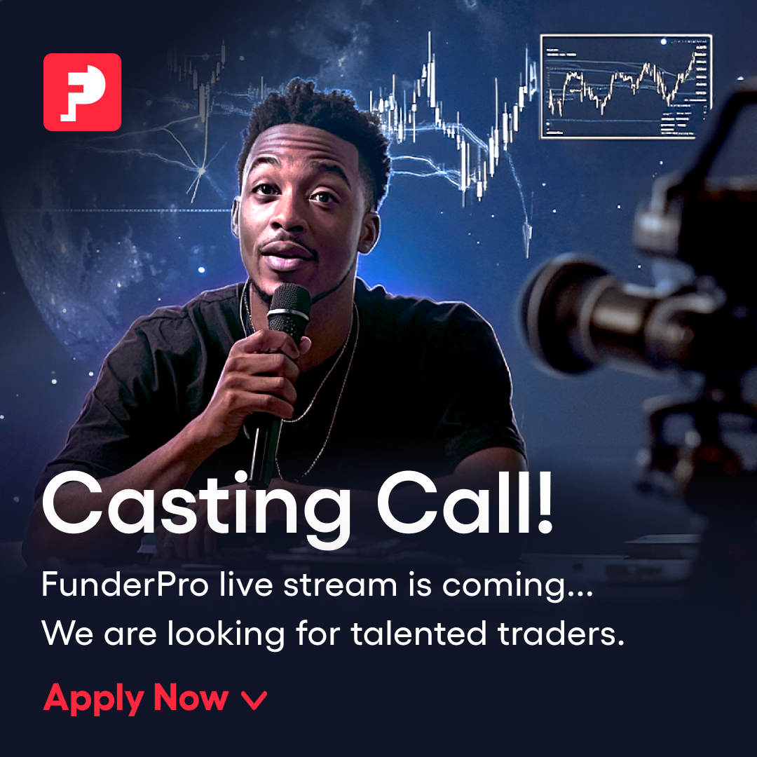 FunderPro's tweet photo. Calling all traders!

Are you and experienced trader that is comfortable being on camera? Are you interested in hosting the FunderPro live stream? ⁠
⁠
If yes, email us at streamteam@funderpro.com https://t.co/tPzYaFvbYo