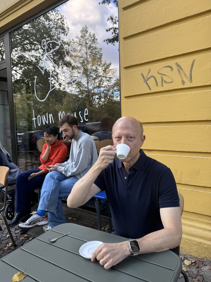 jerallaire's tweet photo. Another city, another EURC accepting Coffee House. @townmousecoffee in Berlin. Pay with Stables, legal electronic money spreading in the EU! https://t.co/YB0szv9swo