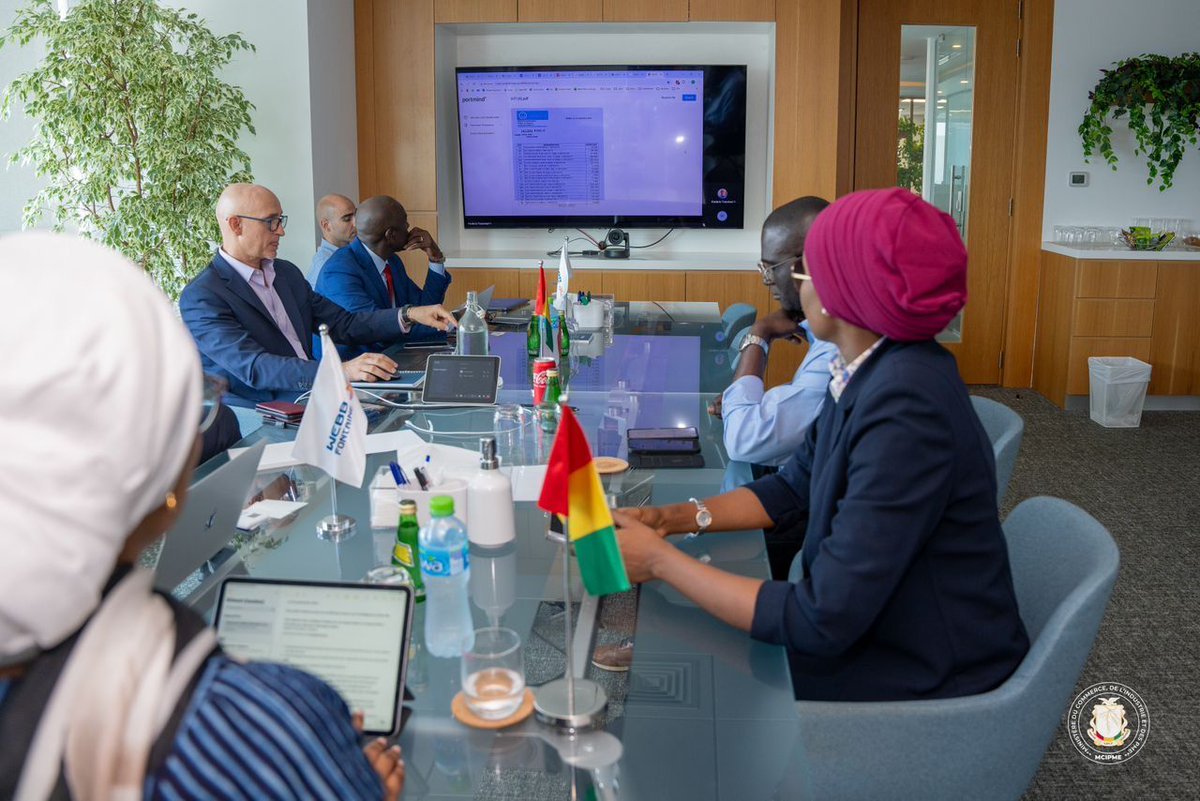 We are honored to welcome <a href="/sidibe_diaka/">Dr Diaka SIDIBÉ</a>  Diaka SIDIBE, the Minister of Trade, Industry, and SMEs of the Republic of Guinea, along with her delegation, to our headquarters in Dubai this week. 
We are proud to be partners with #Guinea on their digital transformation journey.