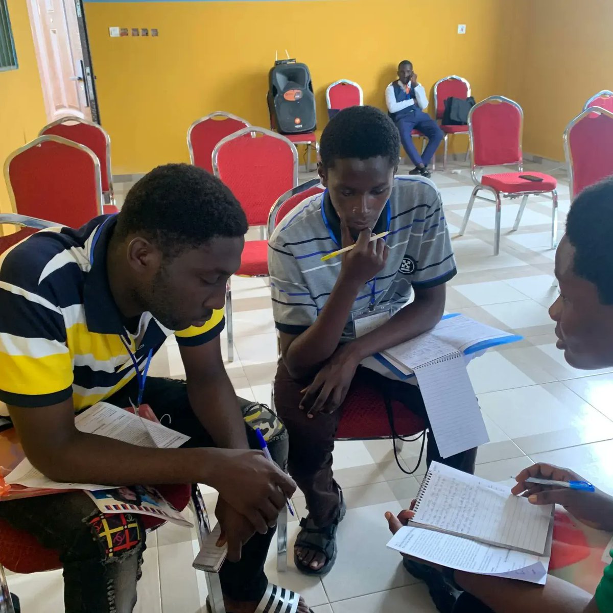Youthariseorg's tweet photo. Why teamwork?
Because together, we achieve more!
Kasoa SALC participants learn collaboration, communication, and creative problem-solving to succeed in life. #SteppingAhead #SALC2024 #SALC #SALCKasoa #TeamworkMakesTheDreamWork #LeadershipMatters https://t.co/pCj7JK2LHM