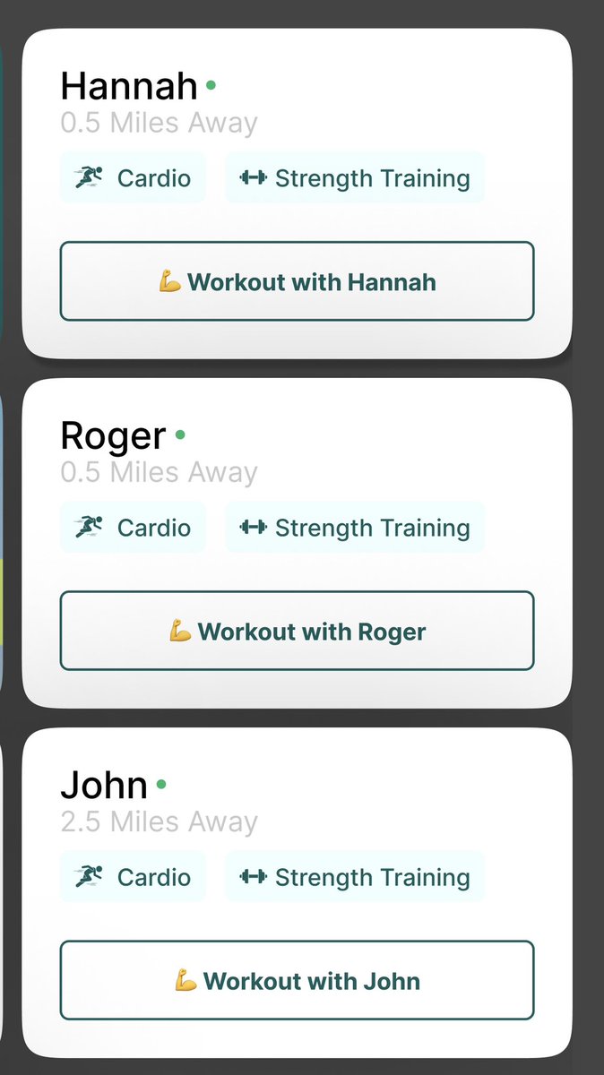 roger_mackinnon's tweet photo. Our app @MyGymBuddyy is in private beta, currently testing with select gyms in Indy. Interested in beta testing? DM me!

With our app, you can: 

• Find real-time gym partners nearby.  

• Purchase guest passes directly 
through the app. 

• Earn badges &amp; more :)! https://t.co/YaBTQcakO6