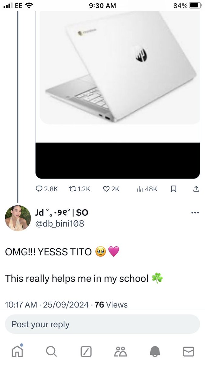 ♦️WINNER OF CHROMEBOOK:

@db_bini108 

Congrats! 🎉