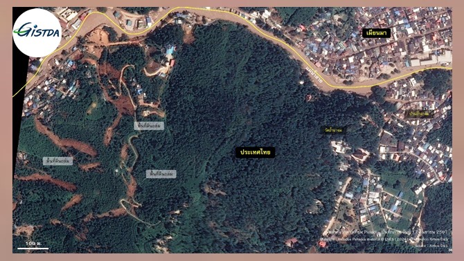 js100radio's tweet image. GISTDA เปิดหลักฐานน้ำท่วมแม่สาย โคลนจำนวนมาก มาจากไหน?
js100.com/en/site/news/v… #ข่าวPNC

#GISTDA

#น้ำท่วมแม่สาย

#สาเหตุโคลนถล่มแม่สาย