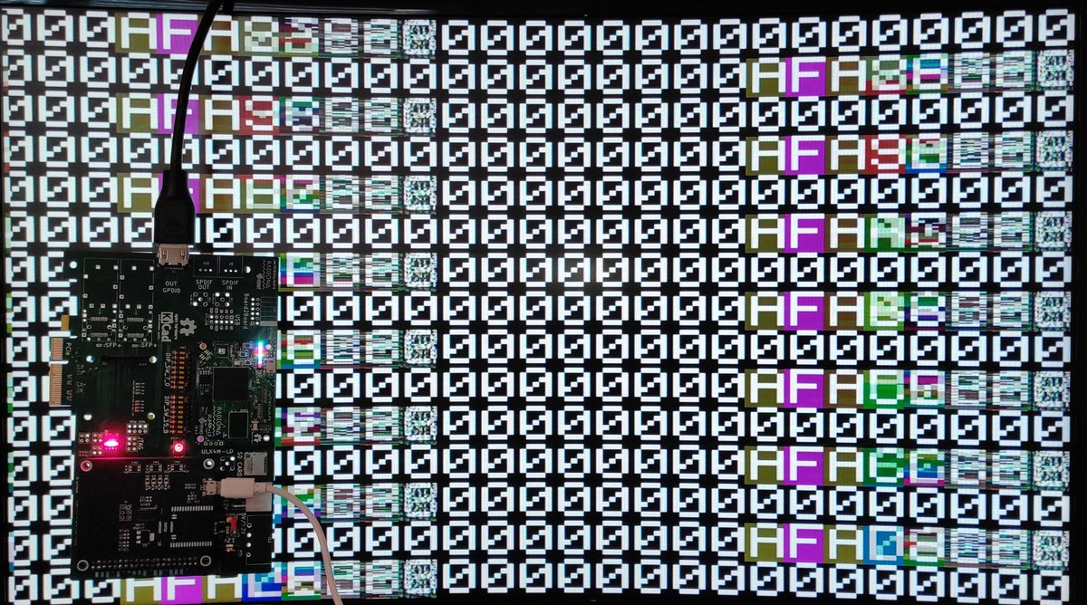 GMahovlic's tweet image. #GPDI HEX decoder is working! Now only important and non tested is #PCIe #ULX4M-LD #FPGA #opensource #openhardware