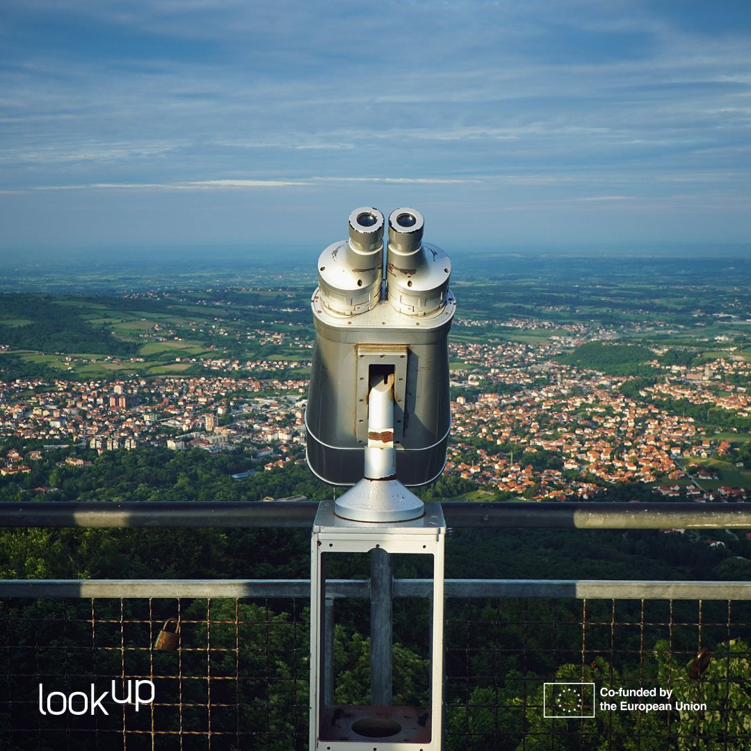 LookUP_EU's tweet photo. 🌍 Happy World Tourism Day! Today we celebrate the positive impact of tourism on economic and cultural development.
At LookUP, we're committed to a more sustainable and digital tourism. What is the next tourist destination on your list? 🔭
#LookUPproject #COSME #WorldTourismDay https://t.co/l7UsZavsDT