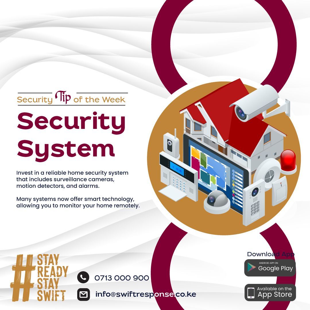 Stay one step ahead when it comes to your home’s safety.

Install surveillance cameras and integrate smart technologies such as Swift Response for fast reliable emergency assistance

#StayReadyStaySwift #EmergencyResponse #SurveillanceCameras #HomeSafety #SmartSecurity #Security