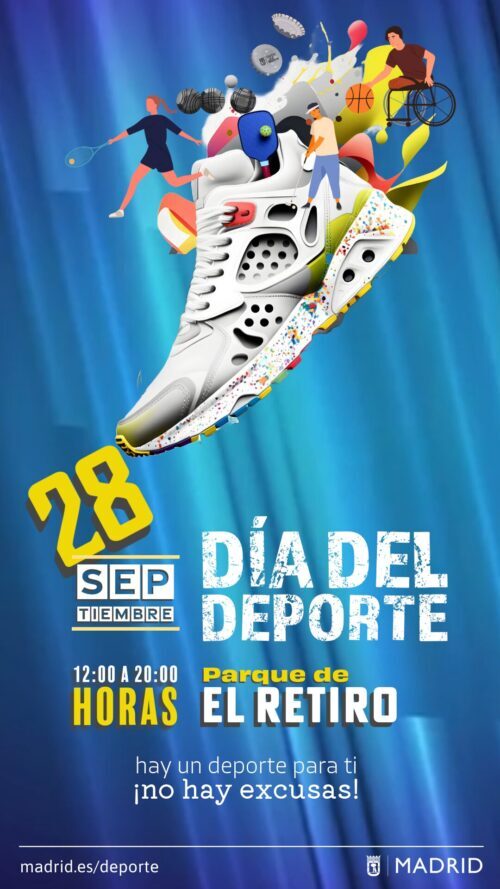 JMDCiudadLineal's tweet photo. 📢Mañana celebramos el #DíaDelDeporte2024 en #CiudadLineal 

✅Uso gratuito de los centros deportivos municipales del distrito
✅Partido de fútbol para inaugurar el campo del CDM Concepción ⚽️⚽
✅Actividades en el #Retiro 

#PracticaDeporte
 https://t.co/qQOsEKZd0G https://t.co/E40MIFNAC5