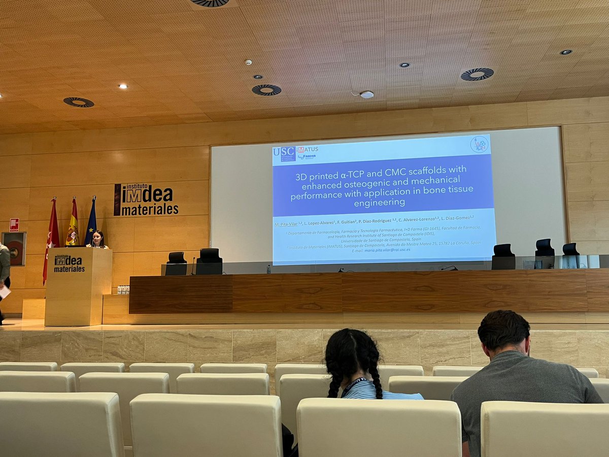@I+DFarmaUSC (@dfarmausc) on Twitter photo Oral communications by <a href="/mariaapv99/">María Pita</a> and
<a href="/lucia_aboal/">Lucía Aboal</a> gather attention at Workshop on Additive Biofabrication @WAB2024 <a href="/ImdeaMaterials/">IMDEA Materials</a>
<a href="/axenciaGAIN/">Axencia Galega de Innovación</a> <a href="/UniversidadeUSC/">USC</a> <a href="/iMATUS_USC/">iMATUS (Instituto de Materiales de la USC)</a> <a href="/Farmacia_USC/">Facultade Farmacia USC Oficial</a> <a href="/Luis_DiazGomez/">Luis Diaz Gomez</a> <a href="/calvarezlorenzo/">Carmen Alvarez-Lorenzo</a>
👇👏👏
wab2024.com Oral communications by <a href="/mariaapv99/">María Pita</a> and
<a href="/lucia_aboal/">Lucía Aboal</a> gather attention at Workshop on Additive Biofabrication @WAB2024 <a href="/ImdeaMaterials/">IMDEA Materials</a>
<a href="/axenciaGAIN/">Axencia Galega de Innovación</a> <a href="/UniversidadeUSC/">USC</a> <a href="/iMATUS_USC/">iMATUS (Instituto de Materiales de la USC)</a> <a href="/Farmacia_USC/">Facultade Farmacia USC Oficial</a> <a href="/Luis_DiazGomez/">Luis Diaz Gomez</a> <a href="/calvarezlorenzo/">Carmen Alvarez-Lorenzo</a>
👇👏👏
wab2024.com
