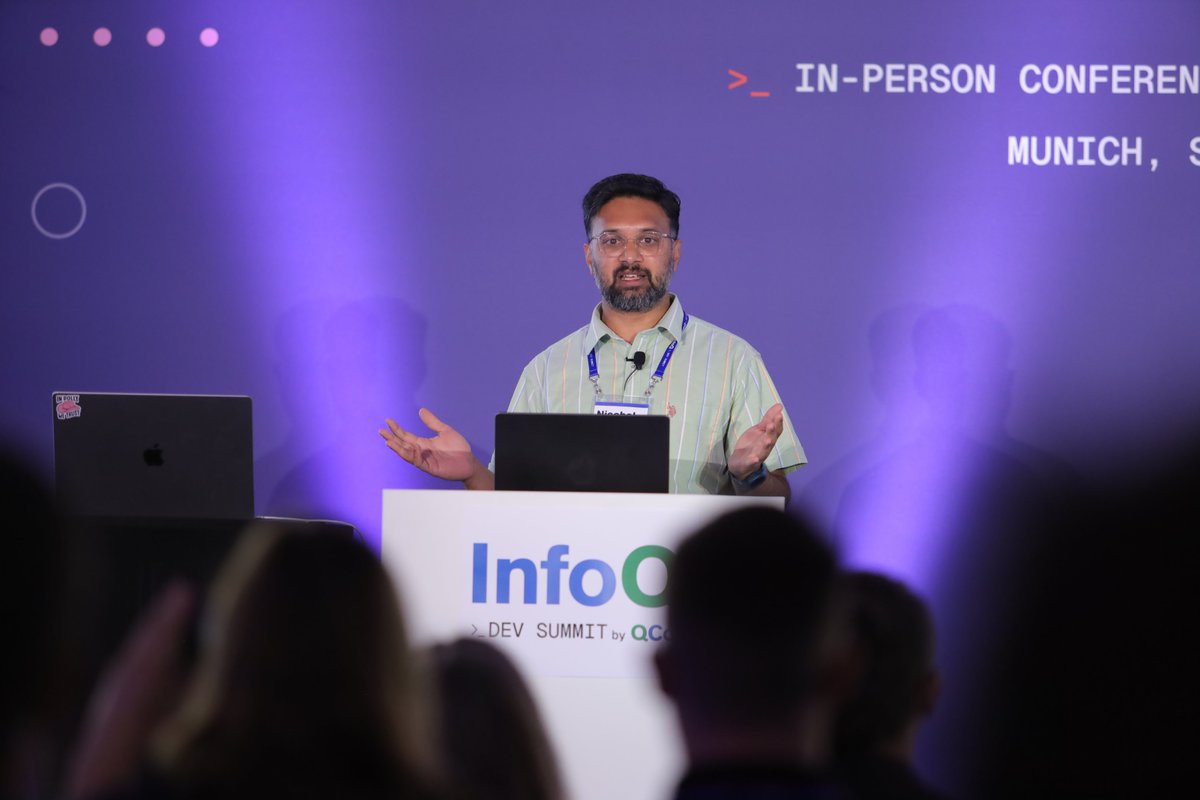 Morning Keynote at #IDSMunich: "#AI in the Age of Climate Change" by Nischal HP, Director of Data Science and Data Engineering <a href="/AgreenaApp/">Agreena</a>.

Let's explore how AI can be pivotal in tackling climate change: shorturl.at/YfsTm

#GreenSoftware #InfoQDevSummit