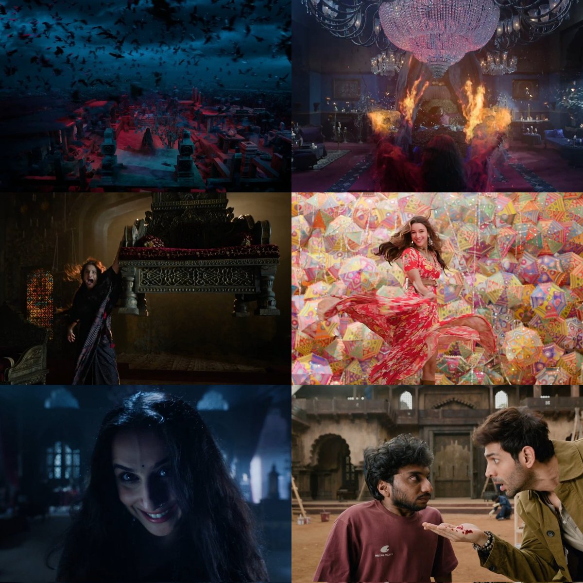 varunThe109's tweet photo. Hmm, it’s an okay teaser with campiness that I don’t like at all, but the visuals are very good. I feel it was a cash grab film; that’s it.
#BhoolBhulaiyaa3 https://t.co/VuxpE9A33d