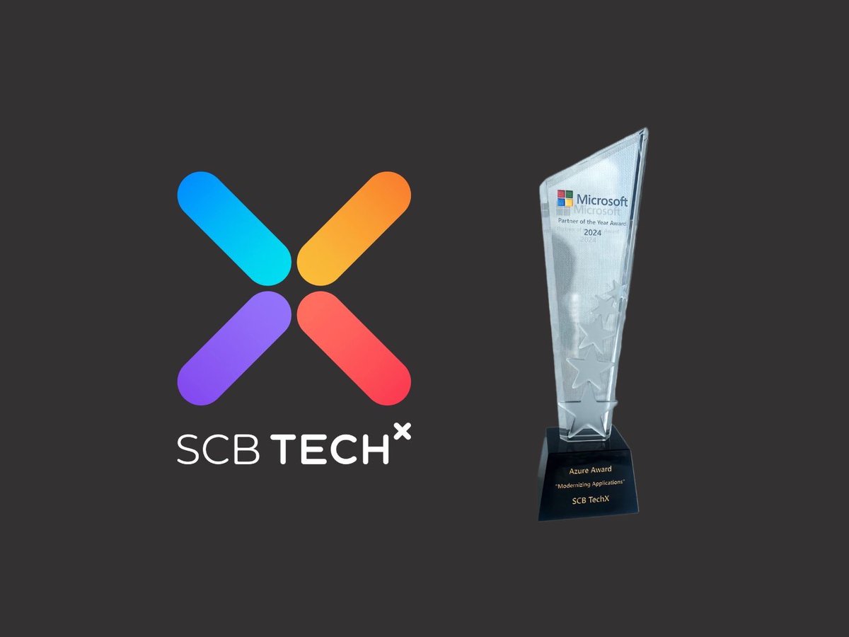 aec10news's tweet image. SCB TechX Wins “Azure Award”

#aec10news #opennews #SCBTechX 

ติดตามเราที่&amp;gt;&amp;gt;aec10news.com

อ่านเนื้อข่าวเพิ่มเติมได้ที่ &amp;gt;&amp;gt; aec10news.com/contents/open-…