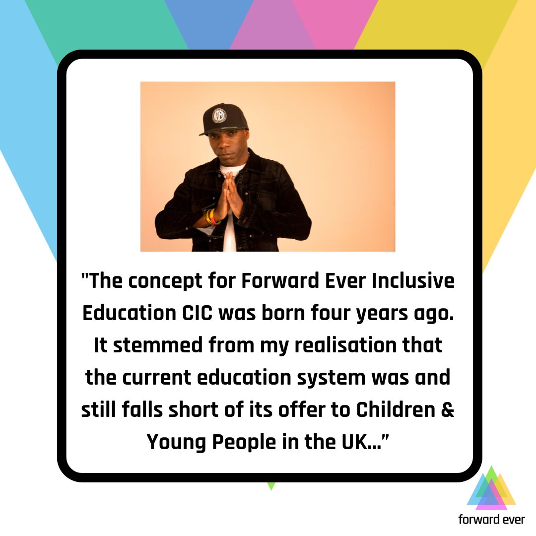 We wanted to take a moment to reflect on the vision behind Forward Ever Inclusive Education CIC. 

Our CEO <a href="/DavidBoomah/">David Boomah</a> said it best:

"There is a need for a more inclusive approach—one that benefits all Children &amp; Young People."

Read our latest blog:
forwardevereducation.co.uk/transforming-f…
