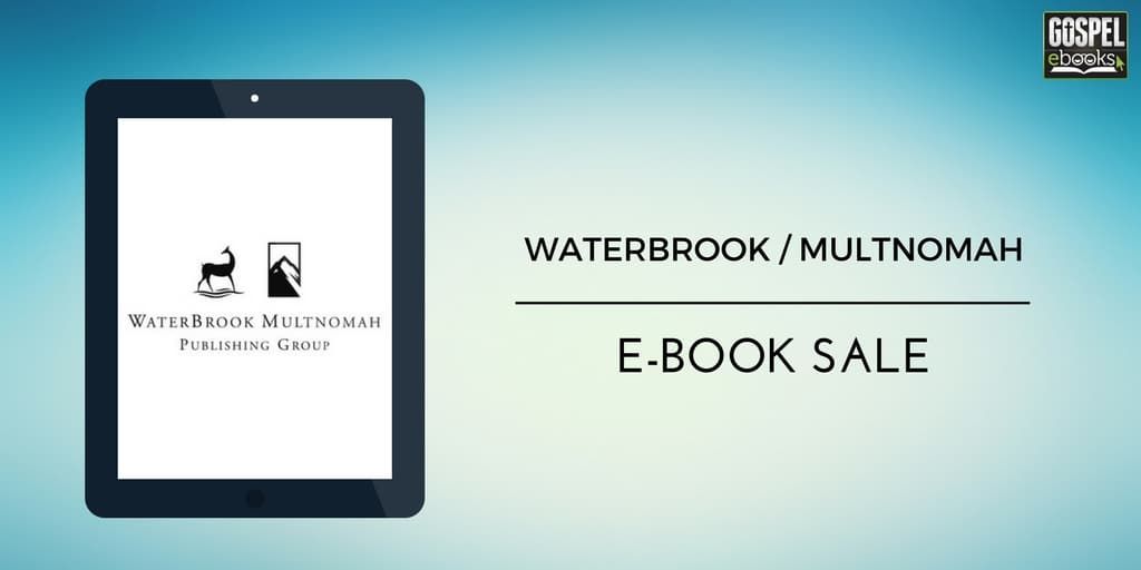 KINDLE DEALS: Waterbrook Multnomah E-Book Sale gospelebooks.net/christian-eboo… <a href="/WaterBrookPress/">WaterBrook Multnomah</a> 

Authors include: <a href="/TimTebow/">Tim Tebow</a> <a href="/finding_joy/">Rachel Marie Martin</a> <a href="/carrieturansky/">Carrie Turansky</a>  +more
