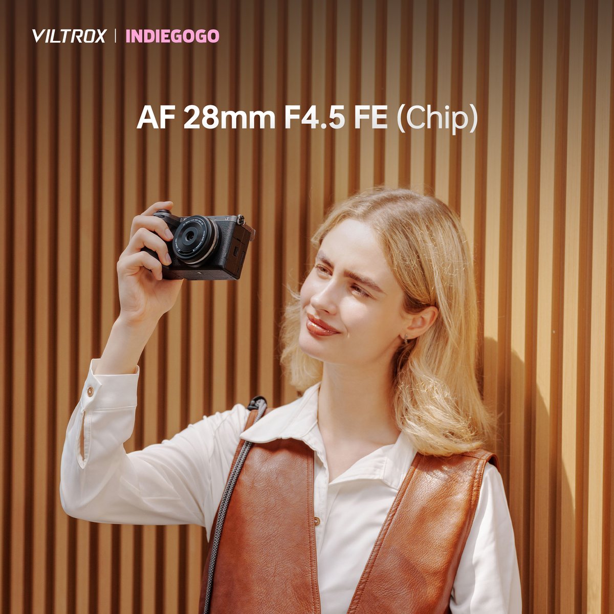 ViltroxOfficial's tweet photo. Enjoy "Chip" !! The Viltrox AF 28mm F4.5 FE is thin like a photo chip, which is lightweight to put in your pocket and carry outside.
Head over to IndieGoGo now and reserve yours! β³
#viltroxlens #viltrox #viltroxchip #indiegogo #indiegogoproject #photography #photographers https://t.co/AhBcf6awew