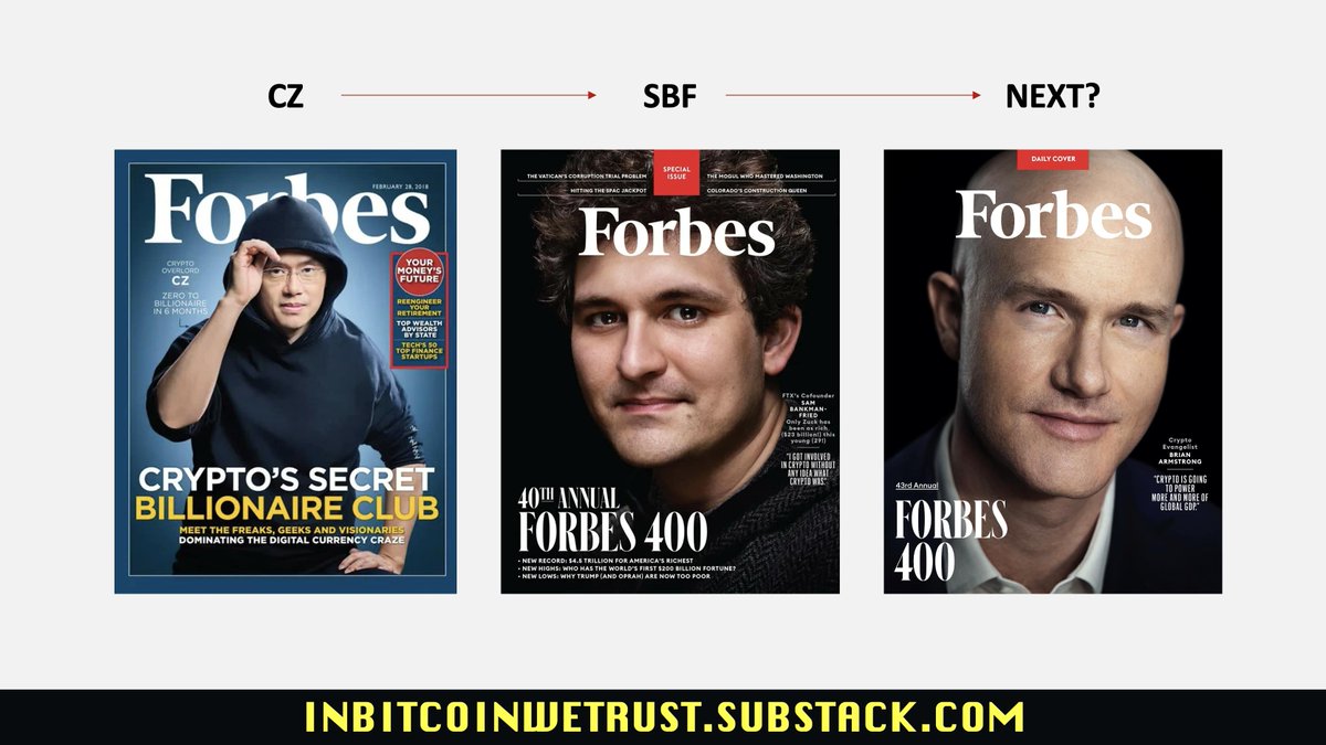 Brian Armstrong, Coinbase CEO, makes the cover of Forbes. Brian Armstrong  reveals his plans in this interview with Forbes by presenting himself as a  champion of decentralization for the future. How ironic