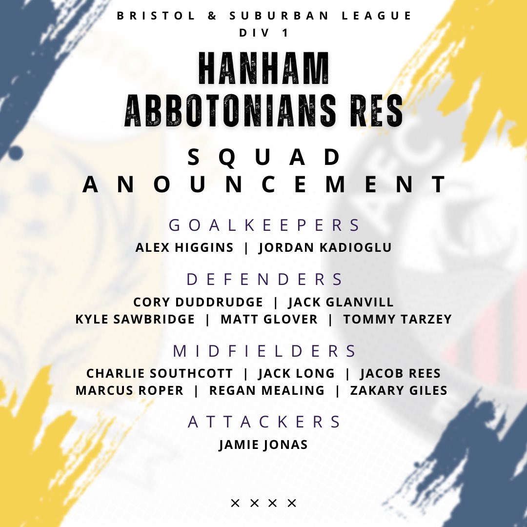 GW3 for the mighty yellows see us travel to AFC Bohemia!

#letsgo #uptheyellows 🟡🔵

instagram.com/hanham_abboton…