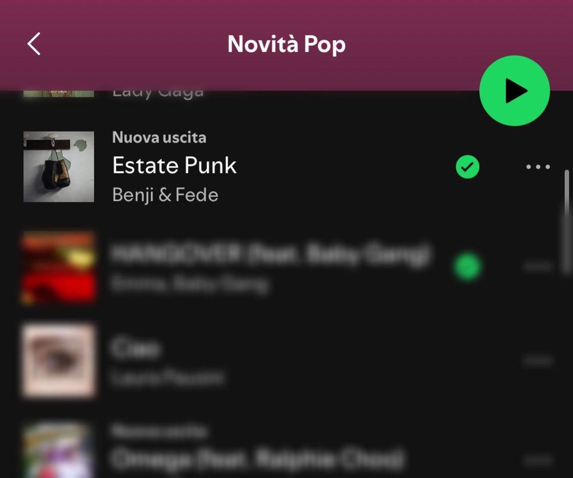 FRossi_Updates's tweet photo. 📲 #EstatePunk è stata aggiunta nelle seguenti playlist di @SpotifyItaly :
👉🏻 New Music Friday 
👉🏻 Alta Rotazione 
👉🏻 Novità Pop
👉🏻 Generazione Z 

https://t.co/UoY6lmGx9S https://t.co/WEeAzKEuWw