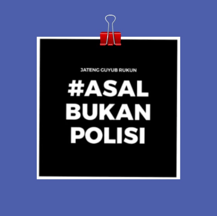𝗝 𝗔 𝗪 𝗔  𝗧 𝗘 𝗡 𝗚 𝗔 𝗛 
.
.
.
#AsalBukanPolisi