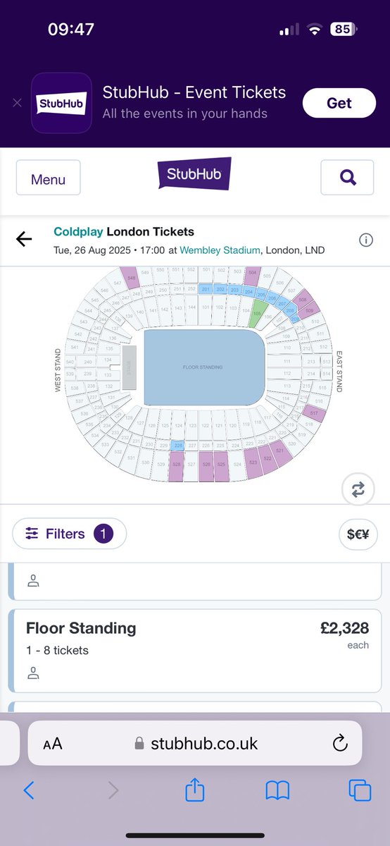 cdd84's tweet image. Il get them off stubhub shall I plenty of tickets on there for sale!!! 🤡🤡🤡 #Coldplay