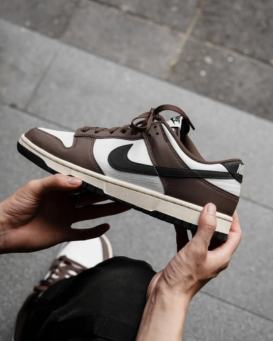 CaminoTV's tweet photo. La Dunk Low "Cacao" est à 90€ : très marron, très automne 🤎

Lien affilié : https://t.co/aisPc4OYza https://t.co/BoB7KzIFBi