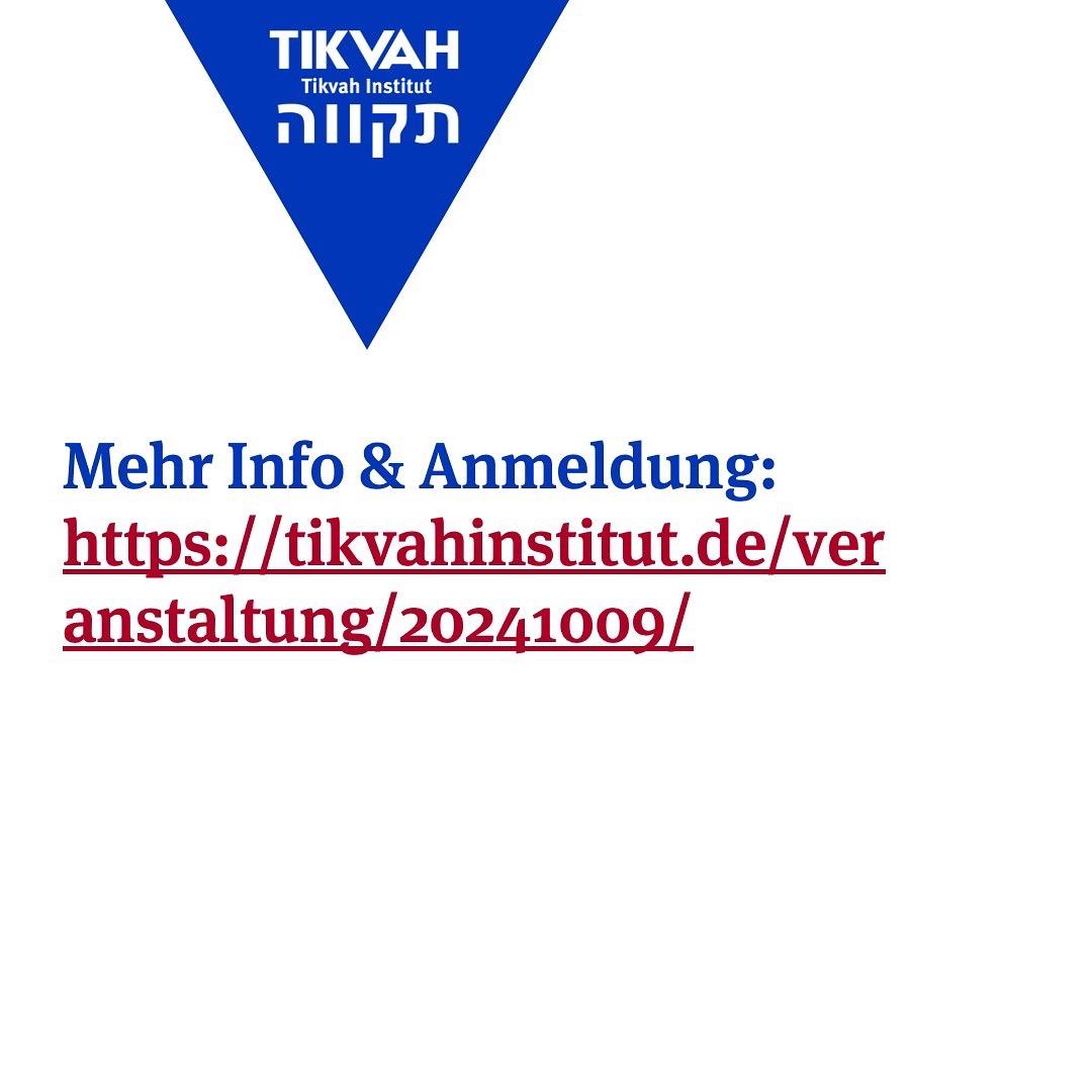 TikvahInstitut's tweet photo. Wie umgehen mit Antisemitismus auf dem Campus? Dazu unsere #Veranstaltung im #DAI Heidelberg am 9.10.24 u. a. mit @andi_stahl, @RollandGabi, Gideon Ballhorn (#BJSB), David Rosenberg (Hinenu), Joseph Maran (@NJH_DACH) und @BlumeEvolution Anmeldung hier: https://t.co/Maon33cM75 https://t.co/qVODic6cTP