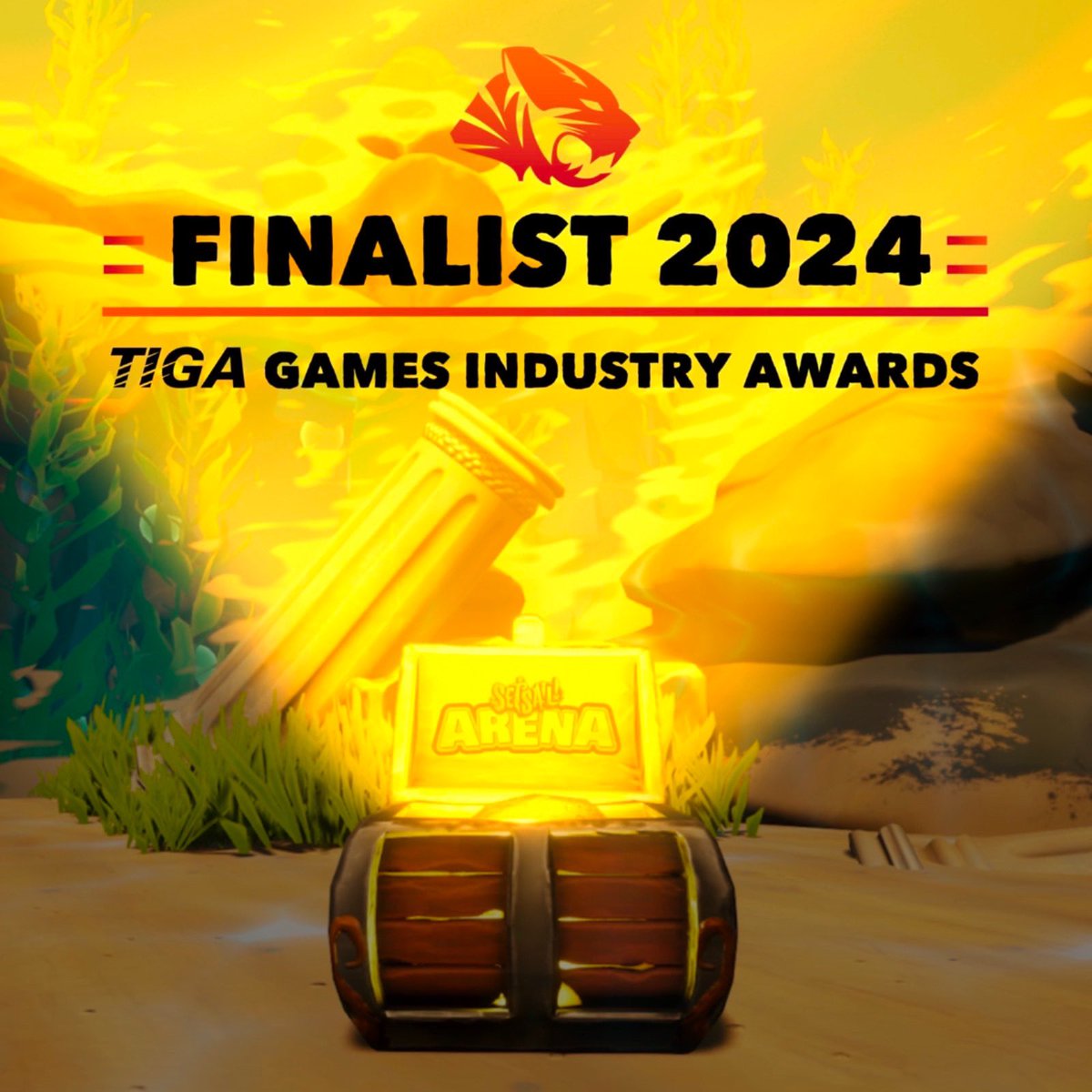 Incredible news from a the dry land me hearties! 

We have been shortlisted as a finalist in the TIGA Games Industry Awards 2024! 

For *drums* BEST CASUAL GAME - Set Sail! Area! and BEST SOCIAL GAME - Set Sail! Arena! 

We are so grateful and honored!🪝
