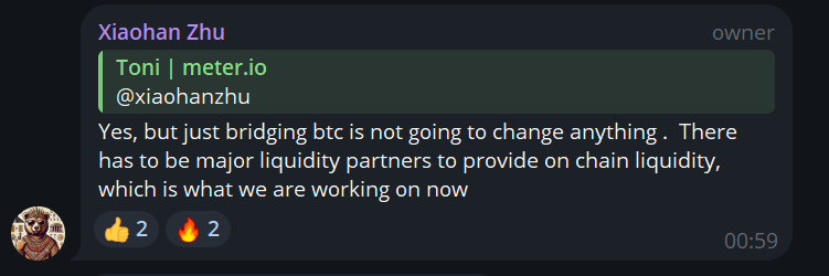 JitinC84's tweet image. thanks Madak for bringing it.
and thanks Wizz for believing in it. 💪
definitely 10-40X is cooking.
some of the development @Meter_IO is working on 

tradingview.com/x/F8SRNFKh/