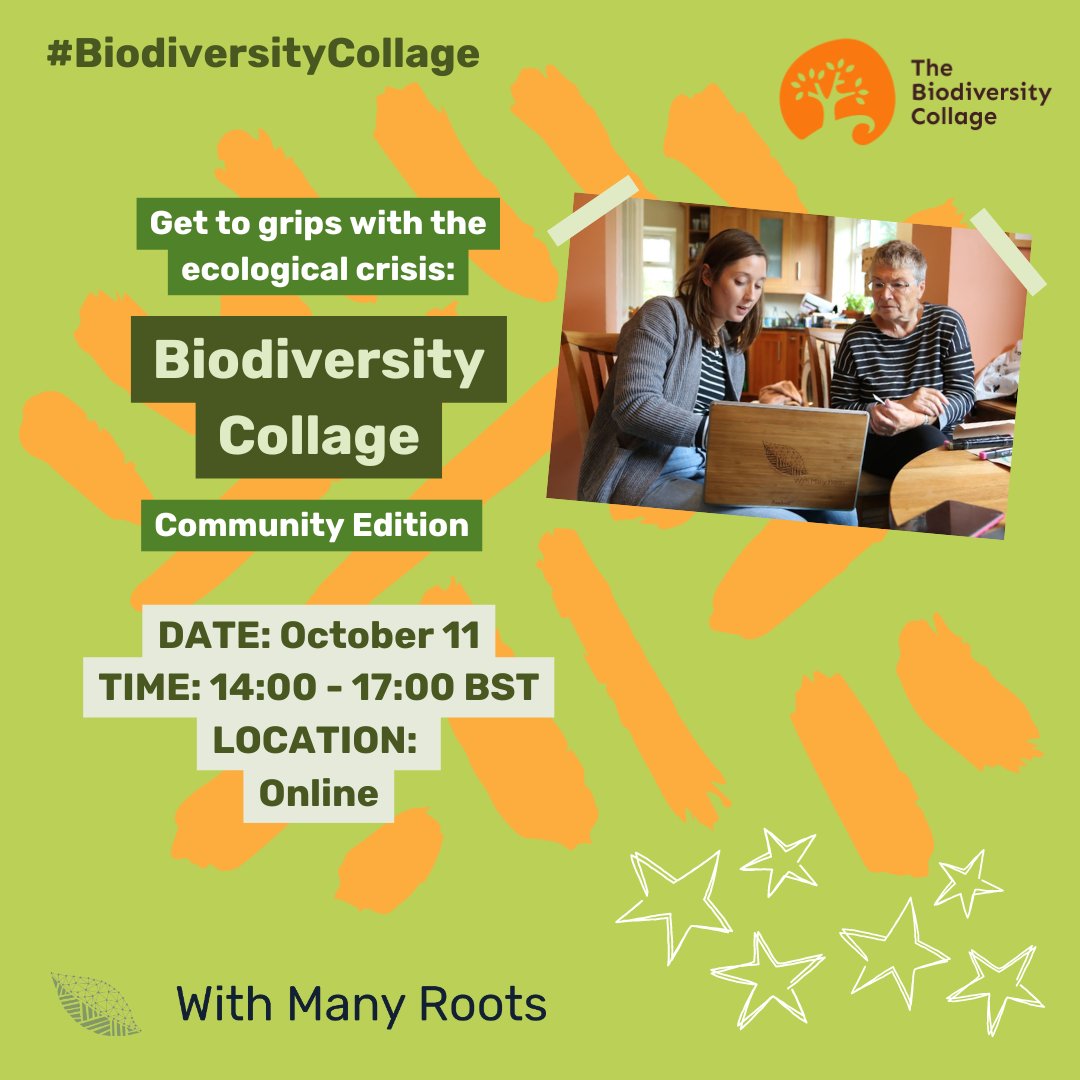 Curious to learn about Biodiversity, and what we can do to preserve it? 🌳💚🧩

Head to the link in our bio to book a space on our next Biodiversity Collage now! 

#biodiversitycollage #getinvolved
