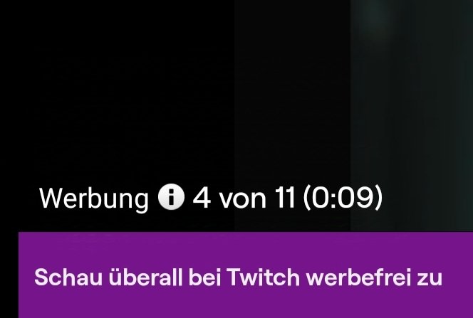 Ah ja danke twitch, ich wollte den Stream eh nicht schauen