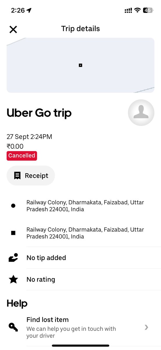 CaptAnilKumar's tweet photo. This man keeps me waiting and puts my luggage in car. On knowing I have to go nearby, cancels the trip and says can’t go. What kind of service is this?
@Uber_India 
@UberIN_Support https://t.co/dneFO8hrlE