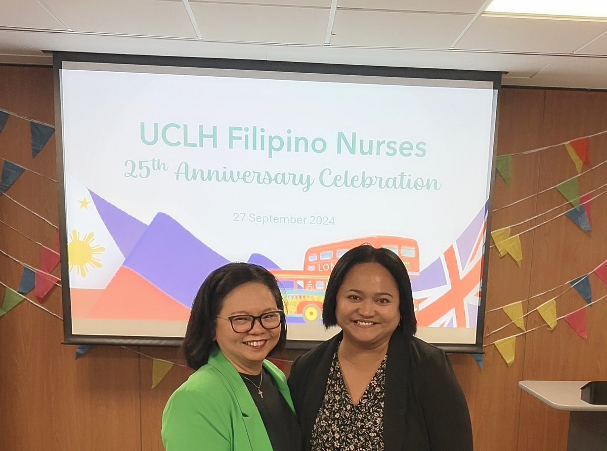 Thanks <a href="/uclh/">UCLH</a> for inviting us to celebrate with fellow Filipino nurses 🥰